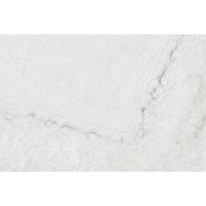 Imagem de Tapete De Banheiro Algodão Retangular Vizapi Kota 50X70Cm Branco