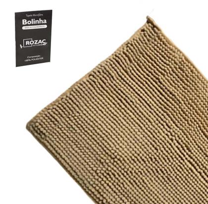 Imagem de Tapete De Banheiro Antiderrapante Microfibra 38x58cm Bolinha
