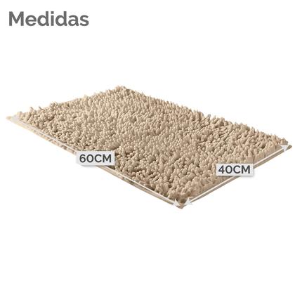 Imagem de Tapete De Banheiro Bolinha Microfibra Antiderrapante