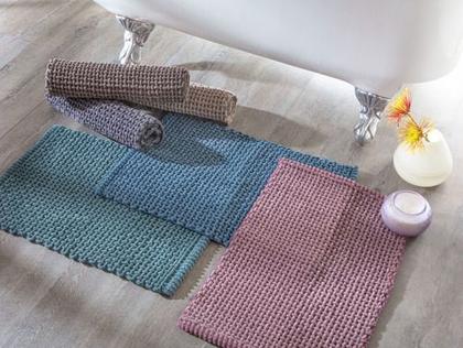 Imagem de Tapete De Banheiro Nice Retangular Trançado 60 Cm X 40 Cm Macio