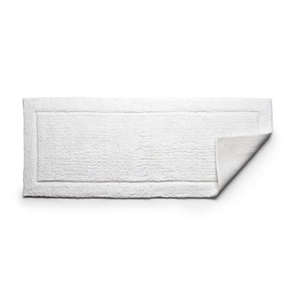 Imagem de Tapete De Banheiro Quarto Corredor Algodão Retangular Vizapi Kerala 55X140Cm Branco