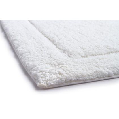 Imagem de Tapete De Banheiro Quarto Corredor Algodão Retangular Vizapi Kerala 55X140Cm Branco