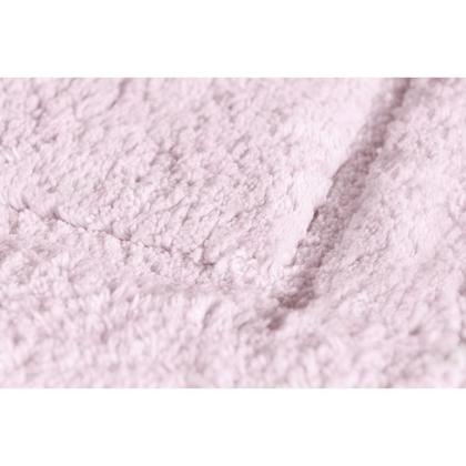 Imagem de Tapete De Banheiro Quarto Corredor Algodão Retangular Vizapi Kerala 55X140Cm Rosa Pale