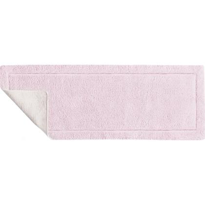 Imagem de Tapete De Banheiro Quarto Corredor Algodão Retangular Vizapi Kerala 55X140Cm Rosa Pale