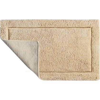 Imagem de Tapete De Banheiro Quarto Corredor Algodão Retangular Vizapi Kerala 60X110Cm Bege Avelã