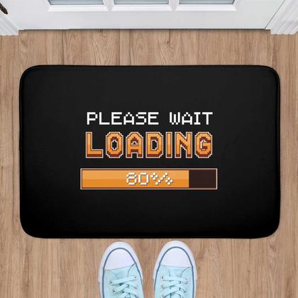 Imagem de Tapete De Borracha Antiderrapante Para Porta Preto Loading