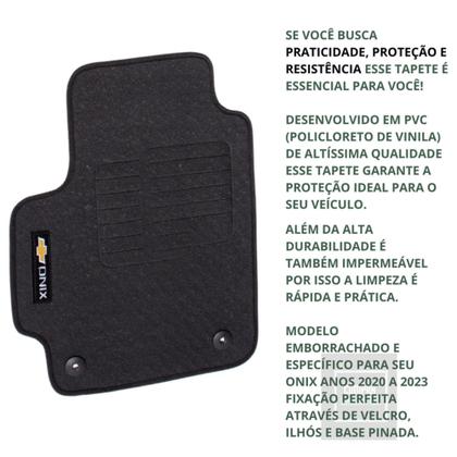 Imagem de Tapete De Carro Jogo Inteiriço 3p Onix Gm 2020 A 2023