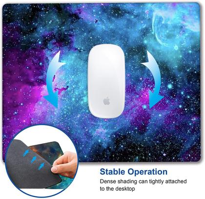 Imagem de Tapete de mouse Goodsprout Galaxy Nebula Universe Space personalizado