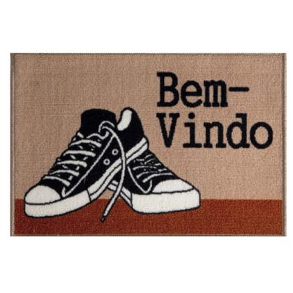 Imagem de Tapete de Porta Estampado Bem Vindo