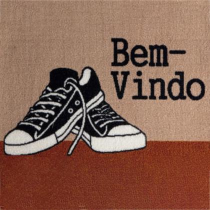 Imagem de Tapete de Porta Estampado Bem Vindo