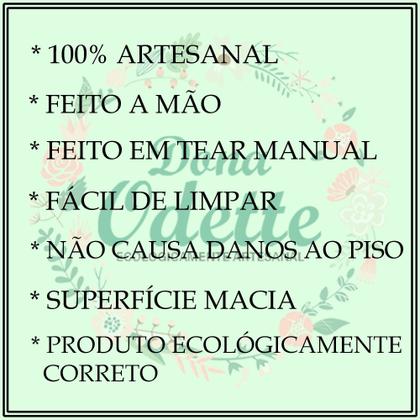 Imagem de Tapete de Sala ou Quarto Boho Dupla Face 2,0m x 1,5m
