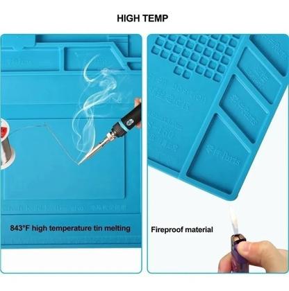 Imagem de Tapete De Solda Resistente Ao Calor Silicone E Anti-estática