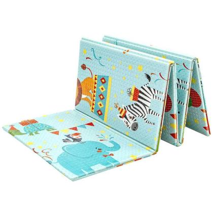 Imagem de Tapete dobravel dupla face animal party buba