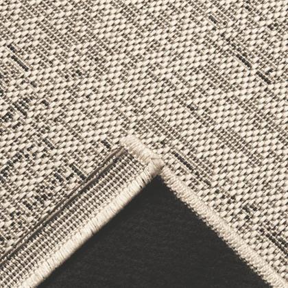 Imagem de Tapete Eco Nature Roat 2,00 x 3,00 Sisal Antiderrapante Para Sala Bege Chumbo J Serrano