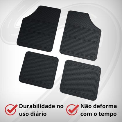 Imagem de Tapete Emborrachado Chevrolet Gm Durável Macio Lavável