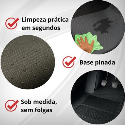 Imagem de Tapete Emborrachado Chevrolet Gm Durável Macio Lavável