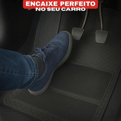 Imagem de Tapete Emborrachado Chevrolet Gm Durável Macio Lavável