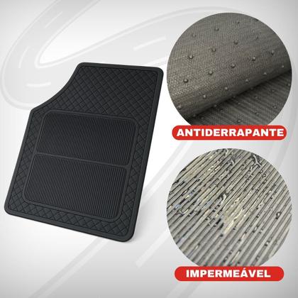 Imagem de Tapete Emborrachado Chevrolet Gm Durável Macio Lavável