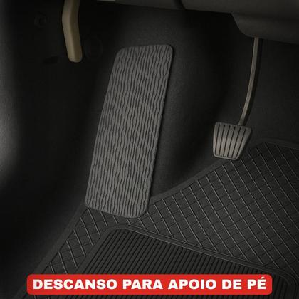 Imagem de Tapete Emborrachado Chevrolet Gm Durável Macio Lavável