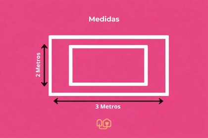 Imagem de Tapete Felpudo Macio para Sala e Quarto  Macio, Confortável e Sofisticado  Estilo Luxo Decorativo 3m x 2m Antiderrapante