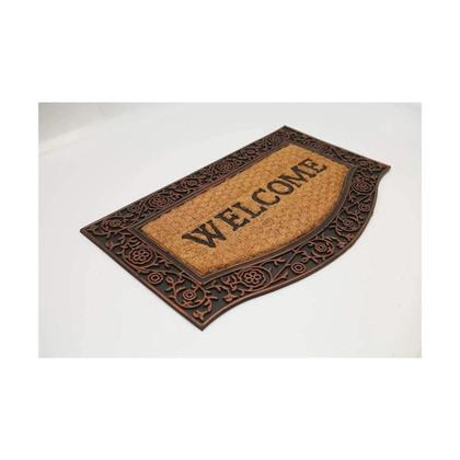 Imagem de Tapete Fibra de Coco 45x75 Welcome
