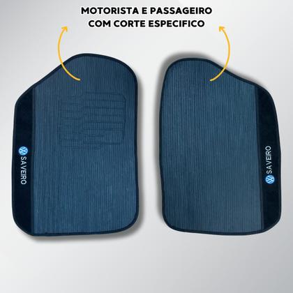 Imagem de Tapete Flexivel Novo Para Carro Modelos Saveiro Geraçao G2 G3 G4 Bola Proteçao Interior Reforçado