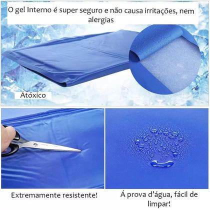 Imagem de Tapete Gelado  Refrescante Para Cães E Gatos 30 X 40 Western