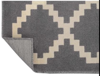 Imagem de Tapete Geometrico Capri 3071 2,50X3,50M 2.5X3.5M Herat Cinza