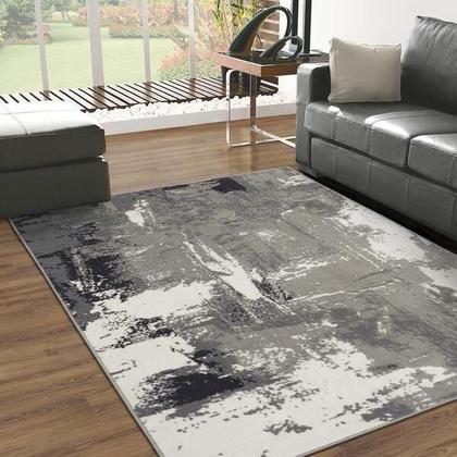 Imagem de Tapete Geométrico Cinza Herat 3071 Capri - 1,50 x 2,00M