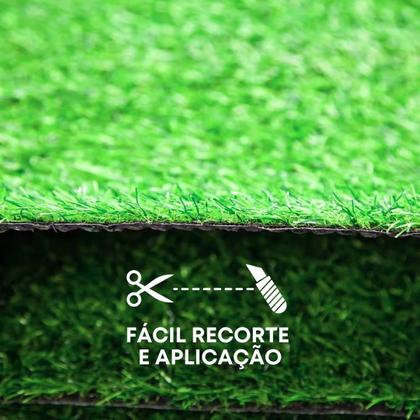 Imagem de Tapete Grama Sintética Artificial 12Mm Decoração Provençal