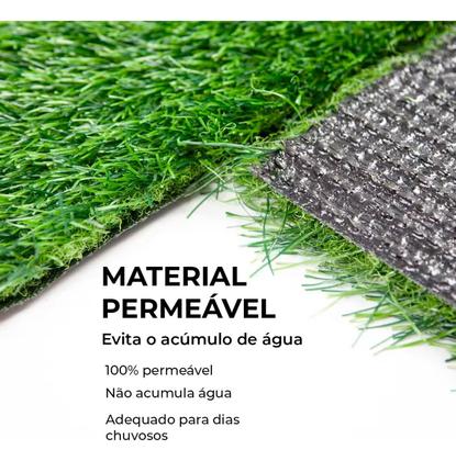 Imagem de Tapete Grama Sintética Artificial 12mm Decoração Provençal