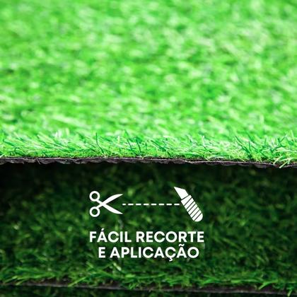 Imagem de Tapete Grama Sintética Artificial 12mm Decoração Provençal
