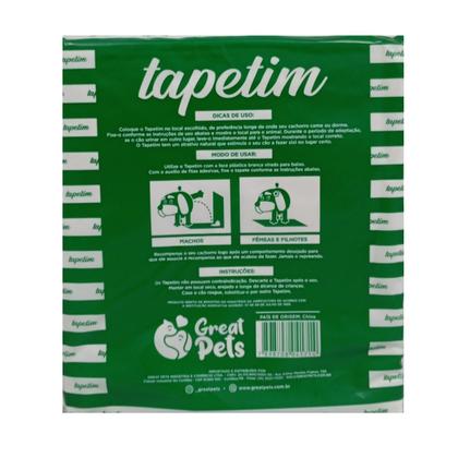 Imagem de Tapete Higiênico Absorção Rápida Tapetim Cães 60x60cm 7unid