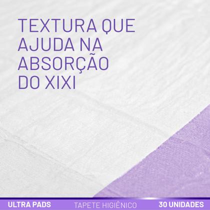 Imagem de Tapete Higiênico Alta Absorção com Aroma de Lavanda para Cães Ultra Pads 80x60cm 30 und