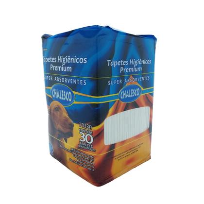 Imagem de Tapete Higiênico Chalesco Premium c/ 2 pacotes de 30 unidades  Todos os portes para cachoro