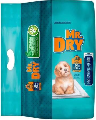 Imagem de Tapete higienico mr dry 30un 80x60