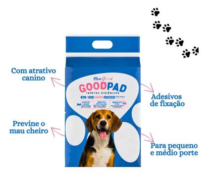 Imagem de Tapete Higiênico P/ Cães 30 Un Good Pad 80x60 Médio Porte