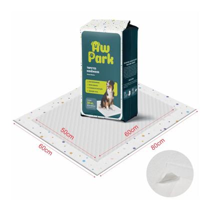 Imagem de Tapete Higiênico para Cães Aw Park 80x60cm 30un Premium Neutro Petlike Original