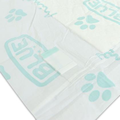 Imagem de Tapete Higiênico para Cães Blue Premium 30 Unidades 82x60 cm Alta Absorção