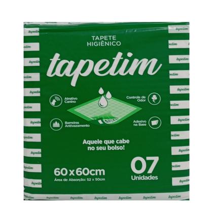 Imagem de Tapete Higiênico Para Cães Tapetim 60x60 C/ 7 Un Great Pets