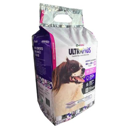 Imagem de Tapete Higiênico Pet para Cães Lavanda Ultra Pads 80x60 30Un