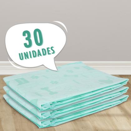 Imagem de Tapete Higiênico Super Secão 80x60cm 30 Unidades