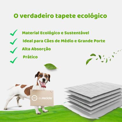 Imagem de Tapete Higiênico, Tapete Ecopads, para Cachorros, 80x60cm, 30 Unidades, Petmais