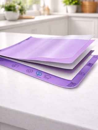 Imagem de Tapete Higiênico UltraPads Petlike 60cmx60cm 30un Lavanda Alta Absorção Antiodor para Cachorro