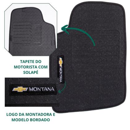 Imagem de Tapete Impermeável Específico Para Montana Gm 2010 A 2016