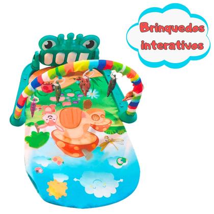 Imagem de Tapete Infantil Atividades Bebê Interativo Musical Luz Móbile