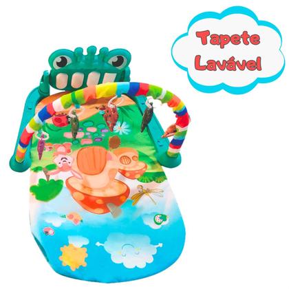 Imagem de Tapete Infantil Atividades Bebê Interativo Musical Luz Móbile