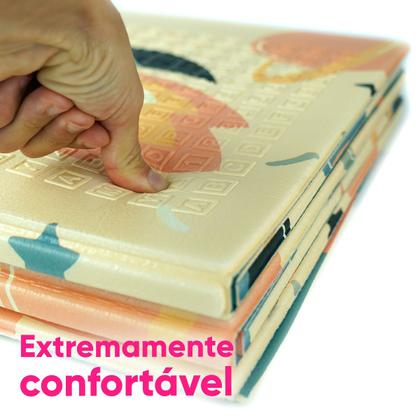 Imagem de Tapete Infantil de Atividades Dupla Face Dobrável MC924 Mega Compras  Educativo, Antiderrapante e Portátil para Bebês e Crianças
