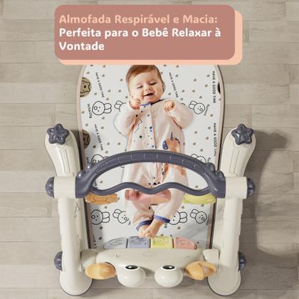 Imagem de Tapete Infantil de Atividades Musical Menino Menina Quarto Brilha no Escuro Premium PipDip