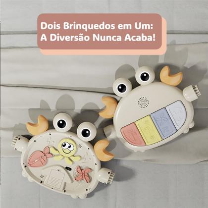 Imagem de Tapete Infantil de Atividades Musical Menino Menina Quarto Brilha no Escuro Premium PipDip